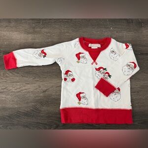 🎄TBBC EUC Christmas Santa Cassidy Comfort Crewneck 12-18 mos